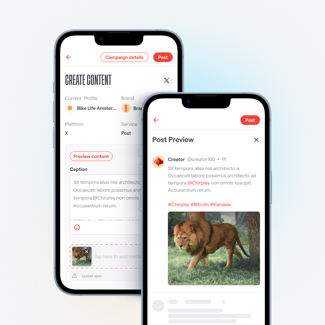 mobiele app chirp3