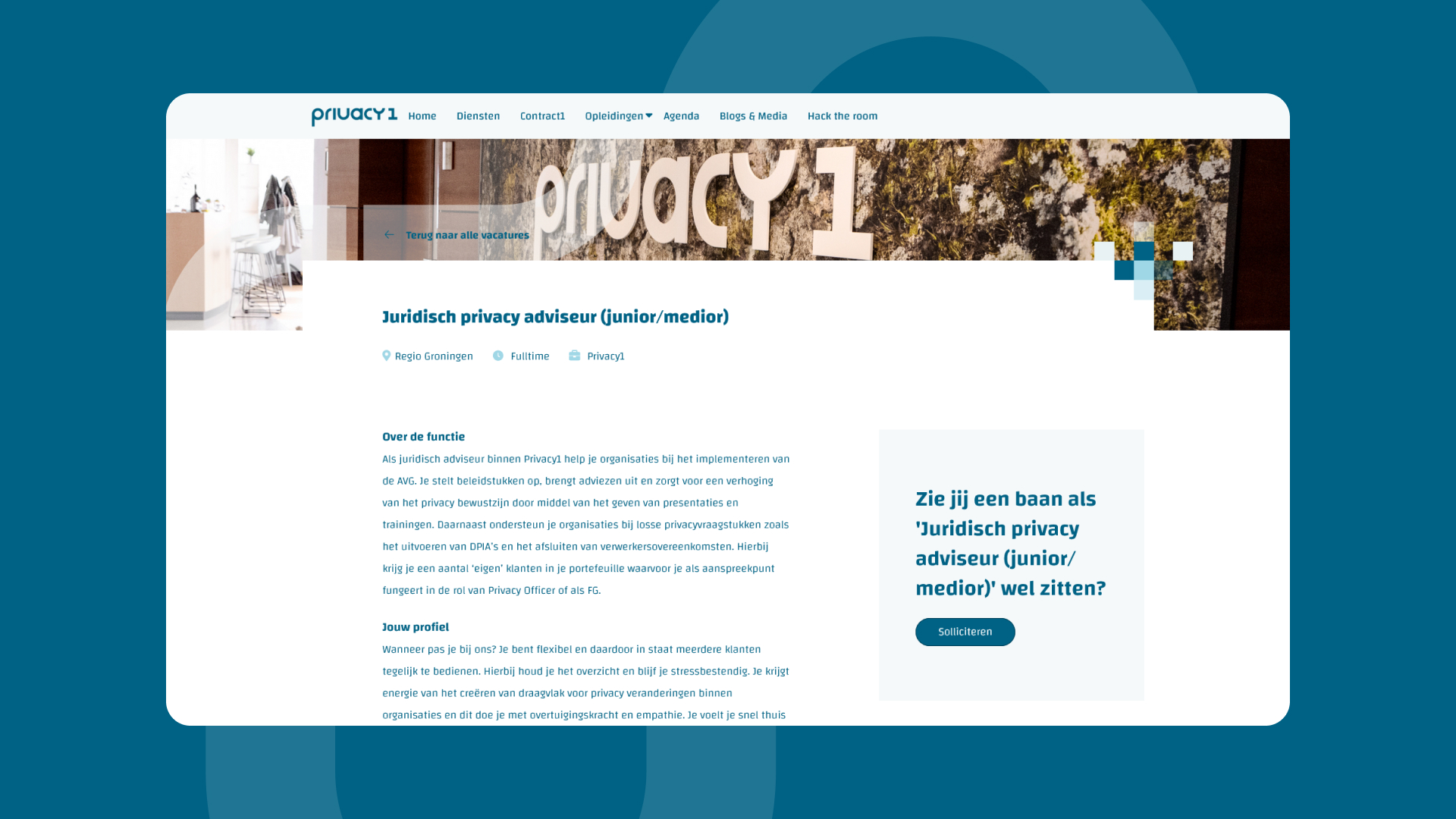 privacy1 vacature
